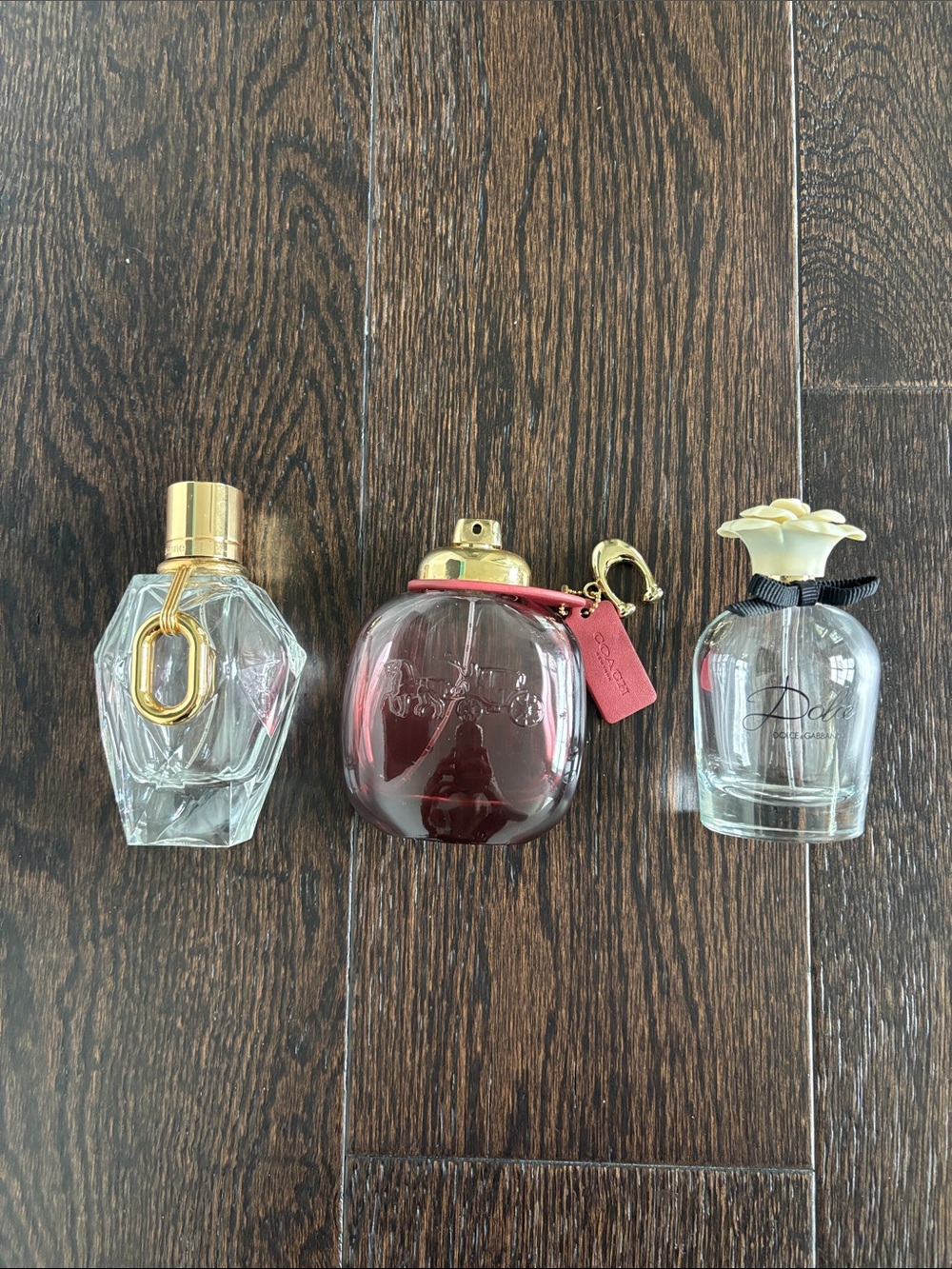 Coach, Dolce, Rabonne Empties